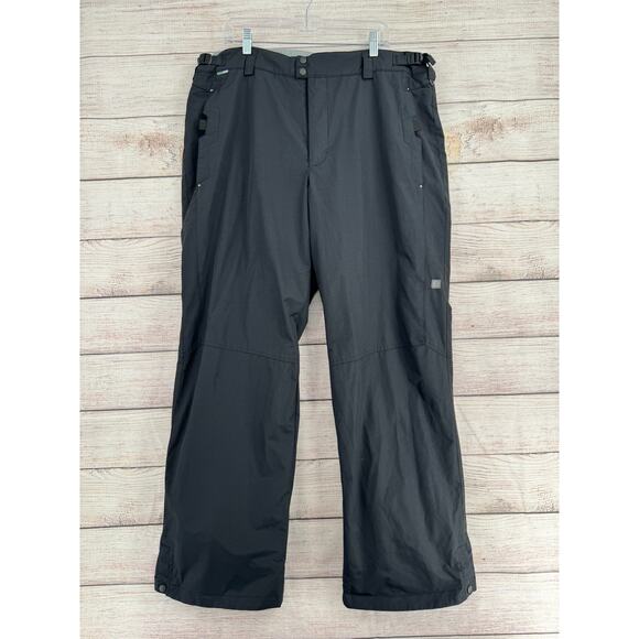 Columbia Convert BaseTRX Snowboard Ski Pants Mens XL Black Adjustable Waist - Picture 1 of 16